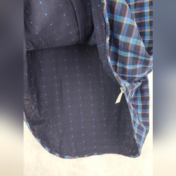 Madewell Double-Faced Park‎ Popover Shirt in Plaid Cotton Size M - Picture 10 of 11